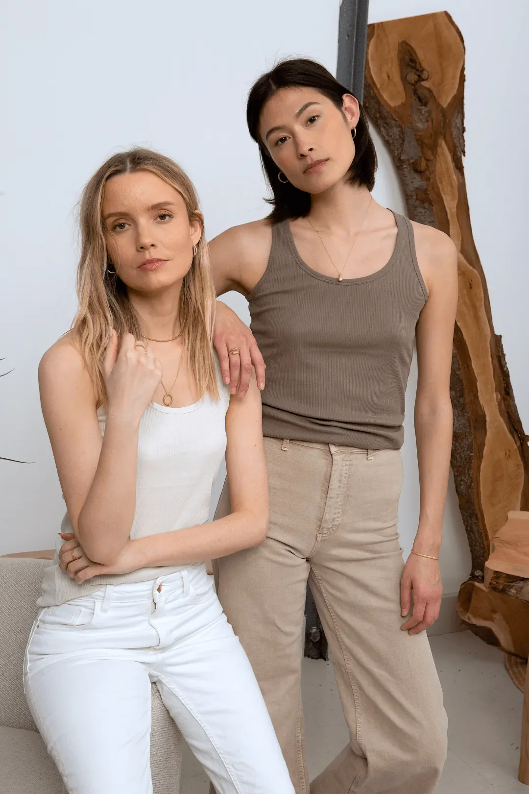 Organic Cotton Scoop Neck Tank Top - Image 3