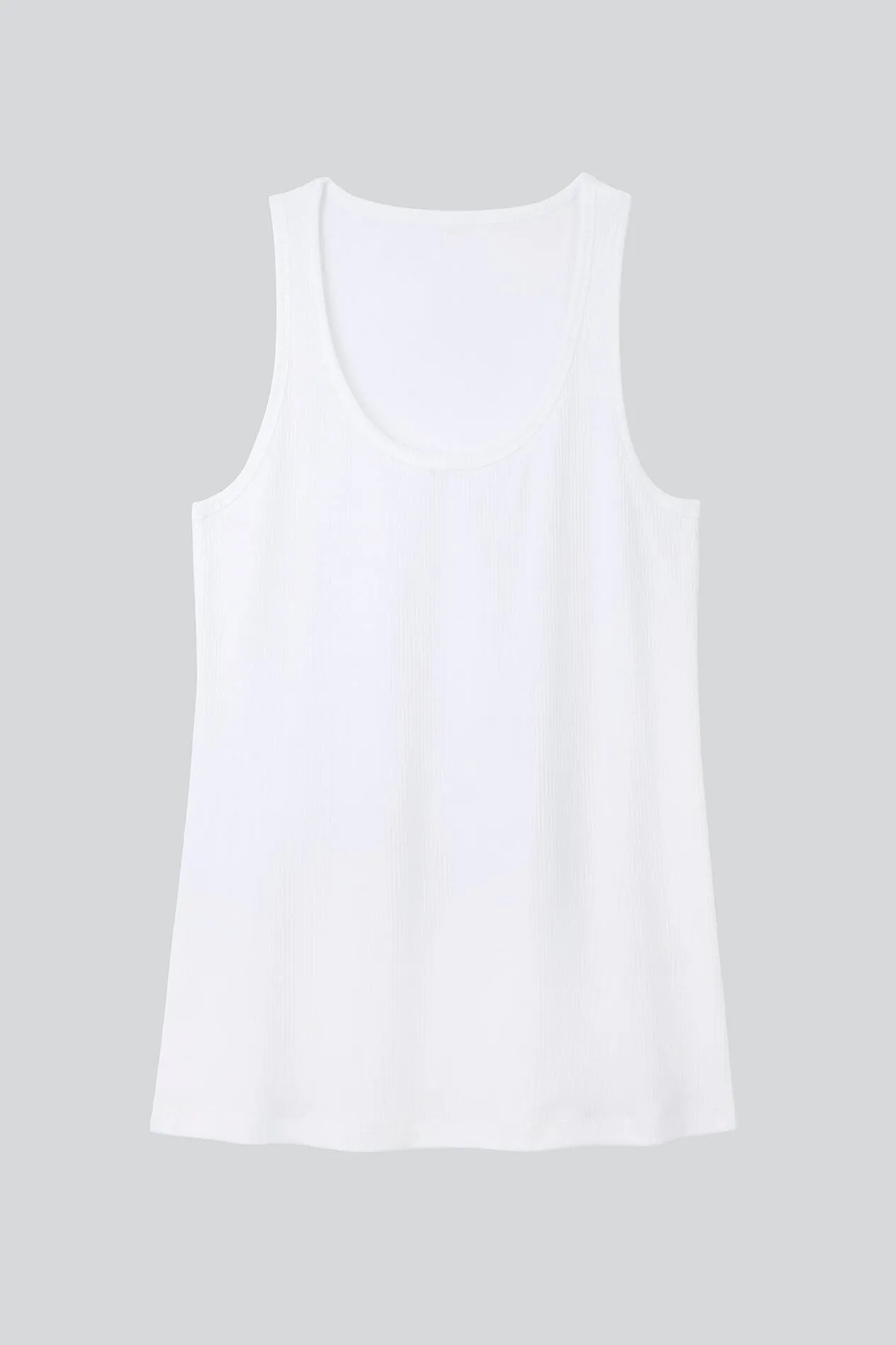 Organic Cotton Scoop Neck Tank Top - Image 6