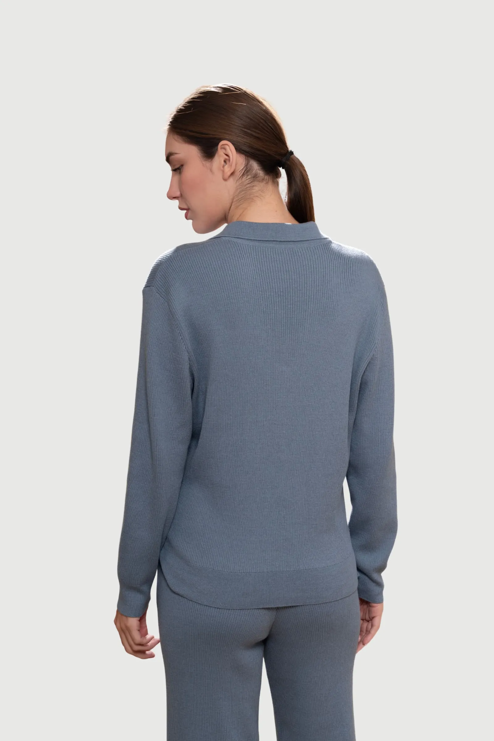 Ribbed Lounge Jumper - Image 7
