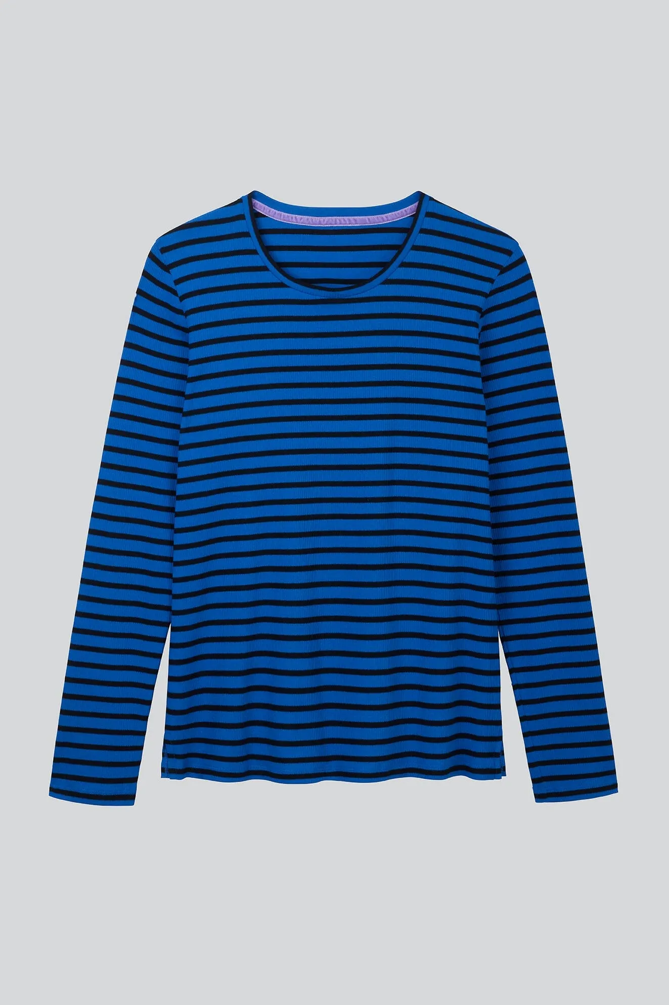 Striped Crew Neck T-shirt - Image 4