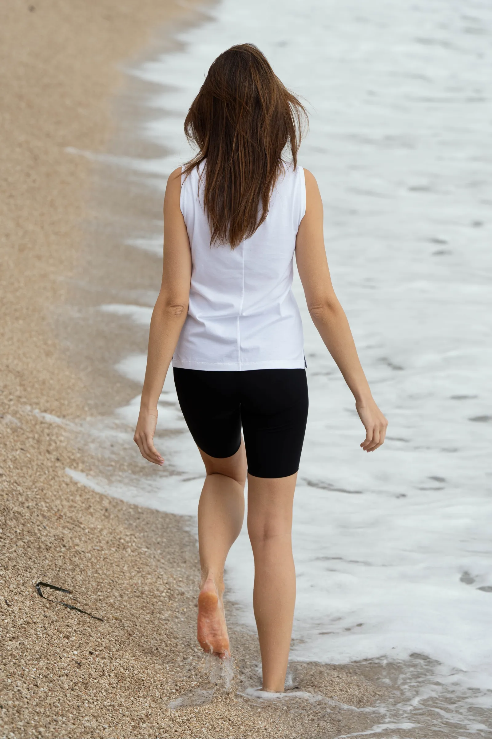 Supima Cotton High Neck Tank Top - Image 5