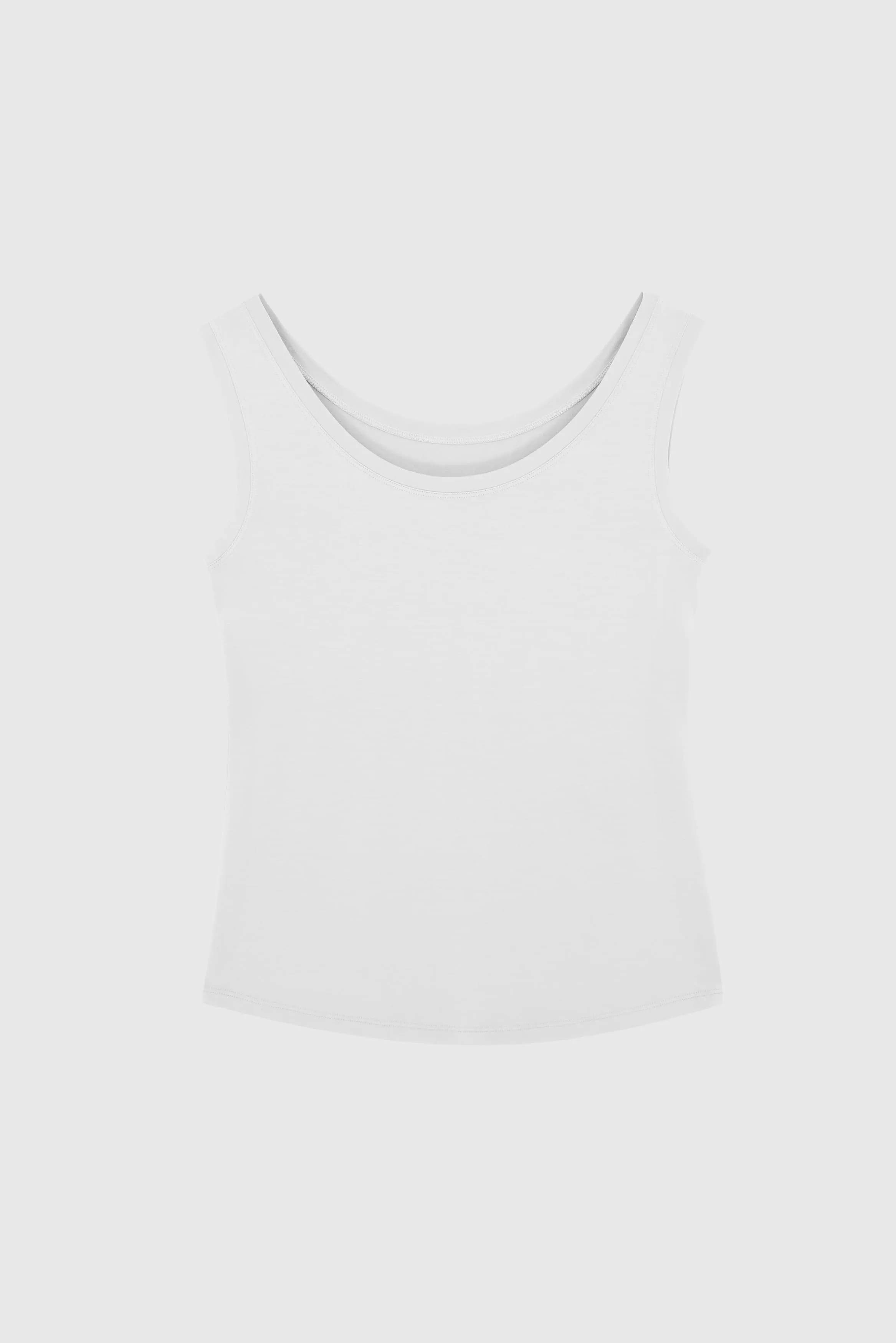 Sleeveless Micro Modal Vest Top - Image 15