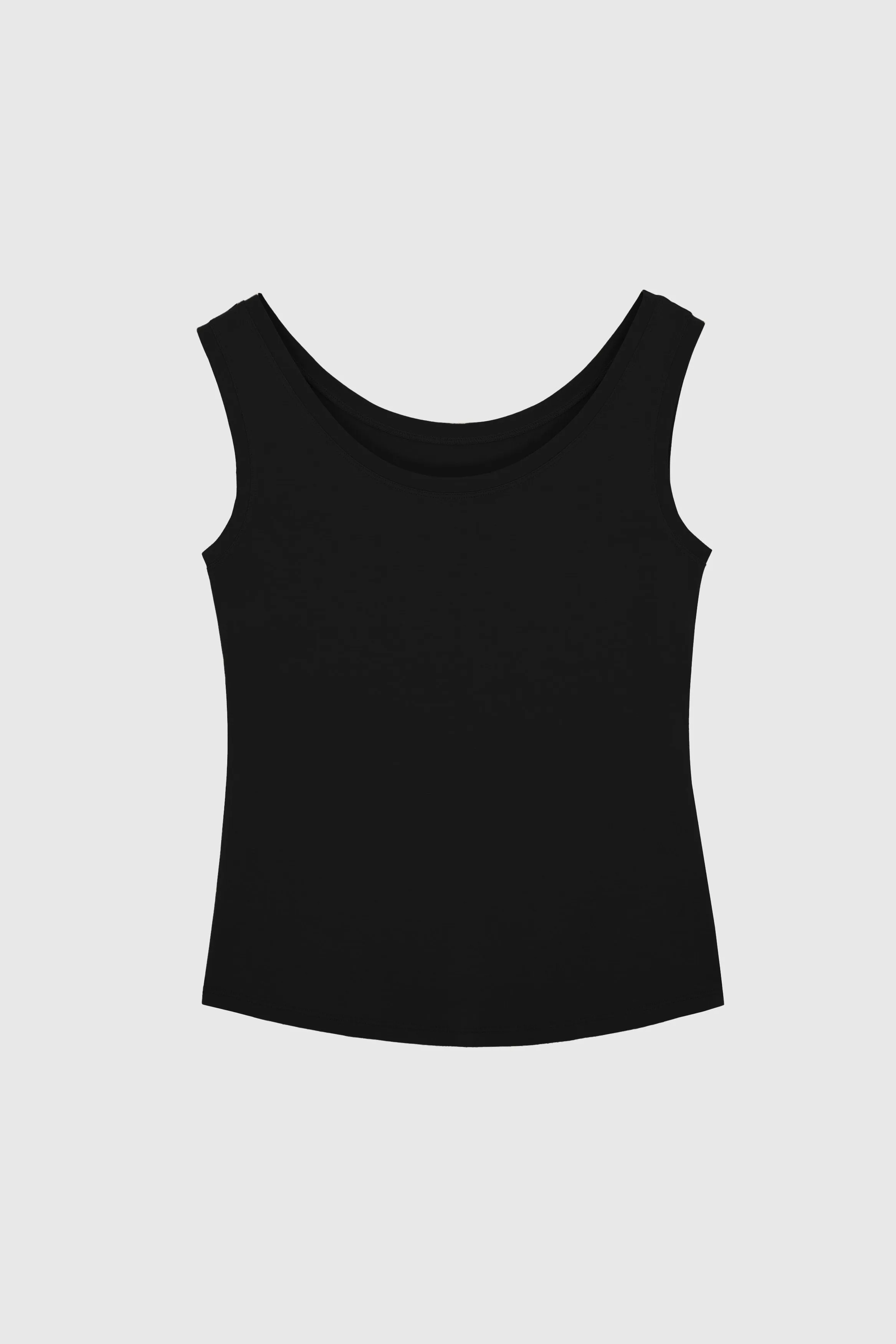 Sleeveless Micro Modal Vest Top - Image 5